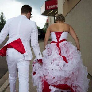 Custom made Mori Lee wedding dress